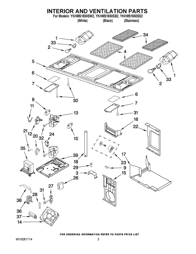 Diagram for YKHMS1850SW2