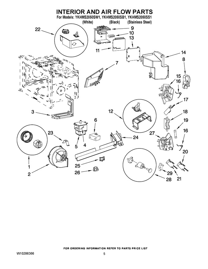 Diagram for YKHMS2050SW1