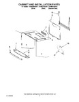 Diagram for 06 - Cabinet And Installation Parts