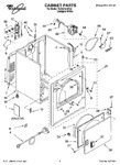 Diagram for 01 - Cabinet Parts