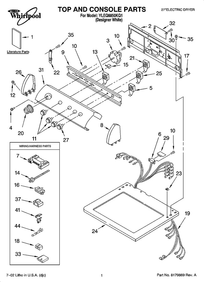 Diagram for YLEQ8850KQ1