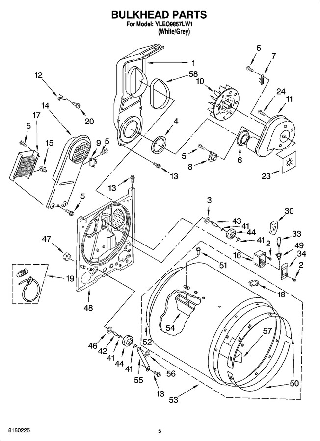 Diagram for YLEQ9857LW1