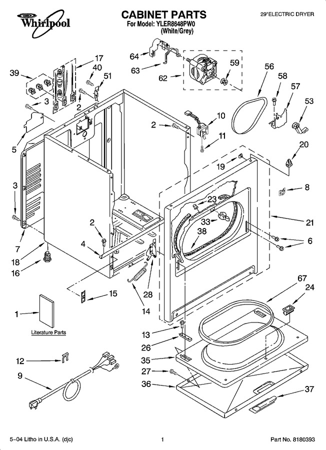 Diagram for YLER8648PW0