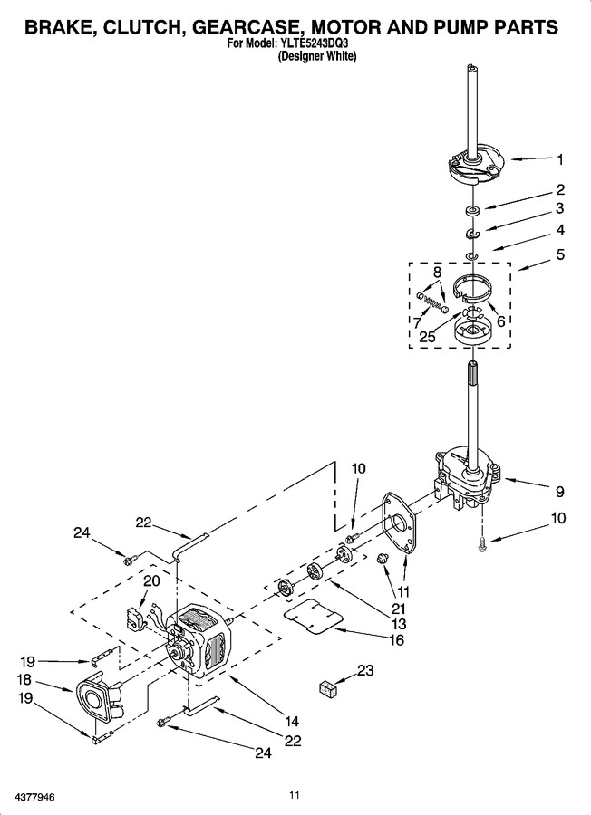 Diagram for YLTE5243DQ3