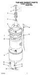 Diagram for 10 - Tub And Basket Parts