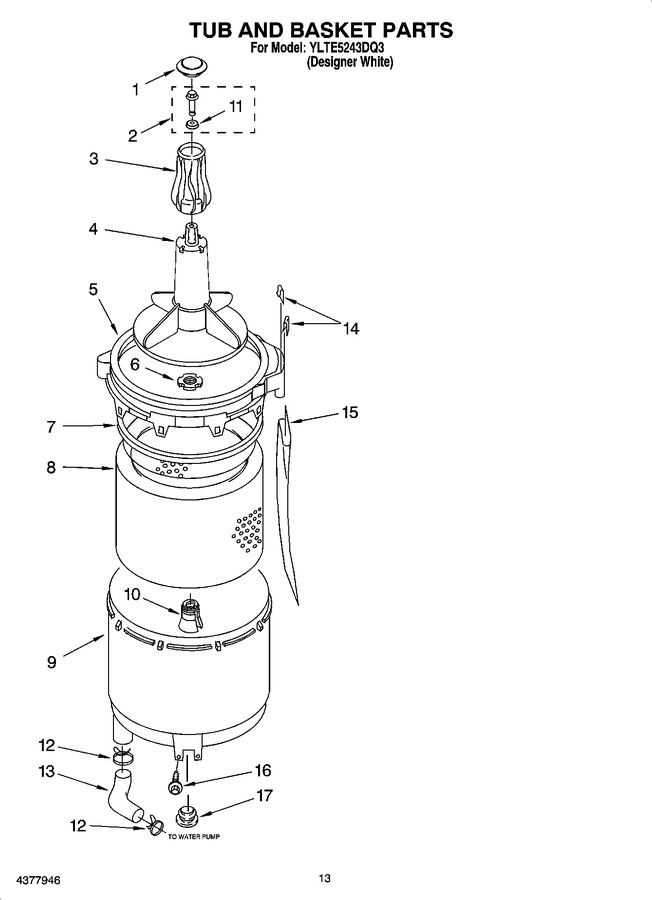 Diagram for YLTE5243DQ3