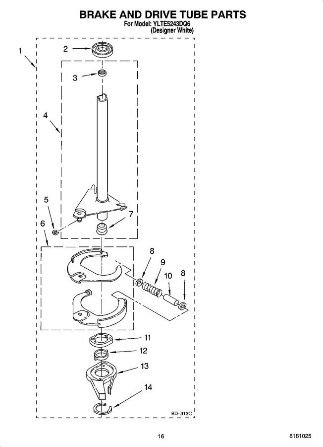Diagram for YLTE5243DQ6