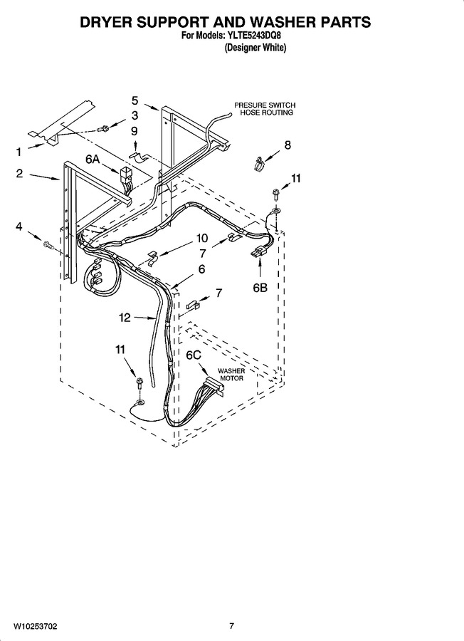 Diagram for YLTE5243DQ8