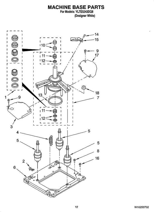 Diagram for YLTE5243DQ8