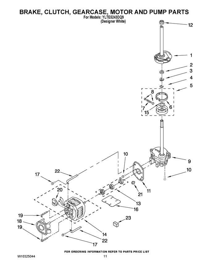 Diagram for YLTE5243DQ9