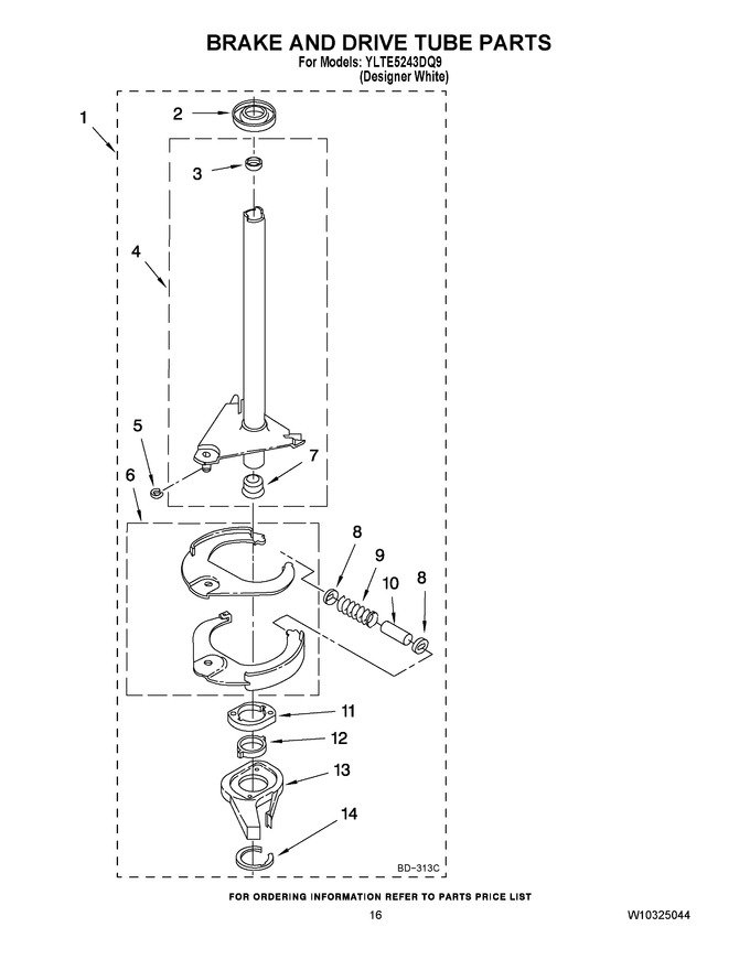 Diagram for YLTE5243DQ9