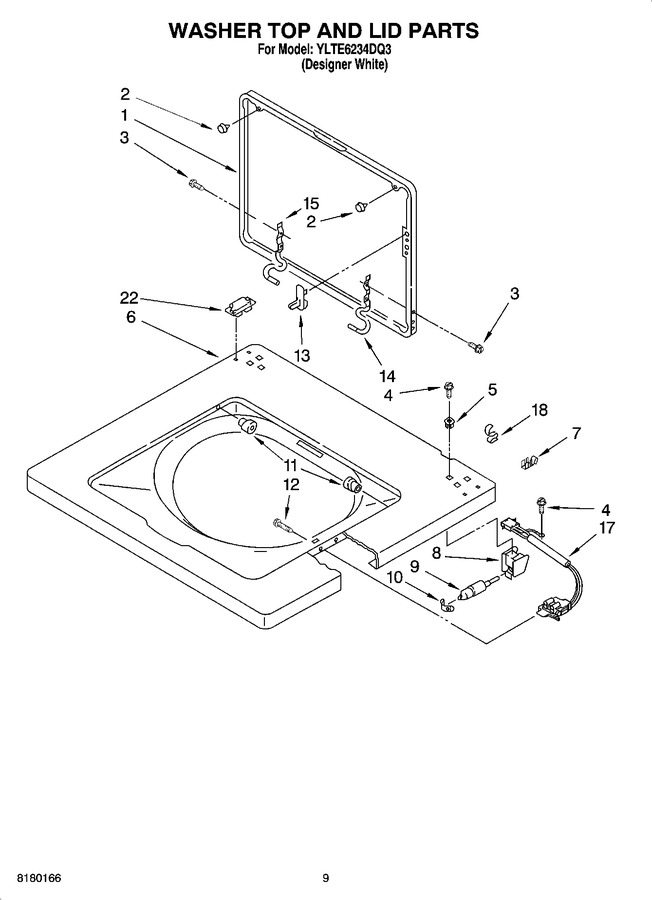 Diagram for YLTE6234DQ3
