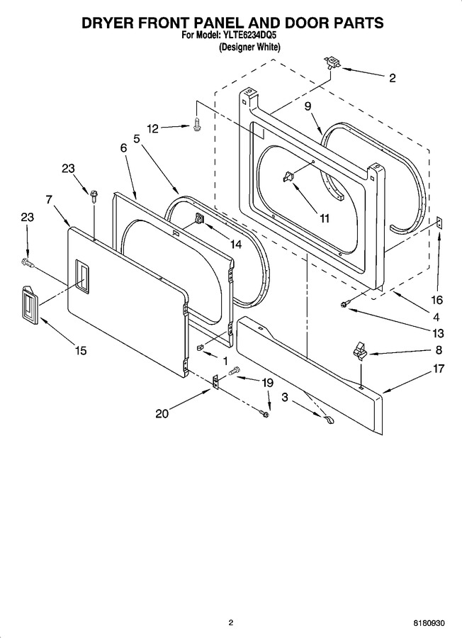 Diagram for YLTE6234DQ5