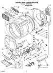 Diagram for 04 - Dryer Bulkhead Parts