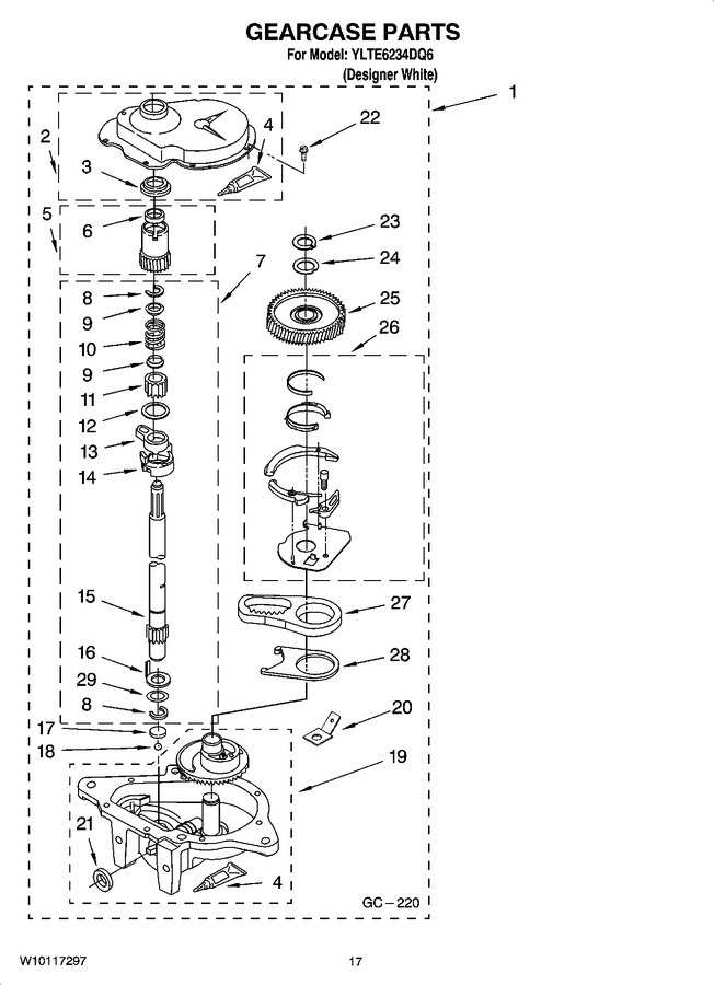 Diagram for YLTE6234DQ6
