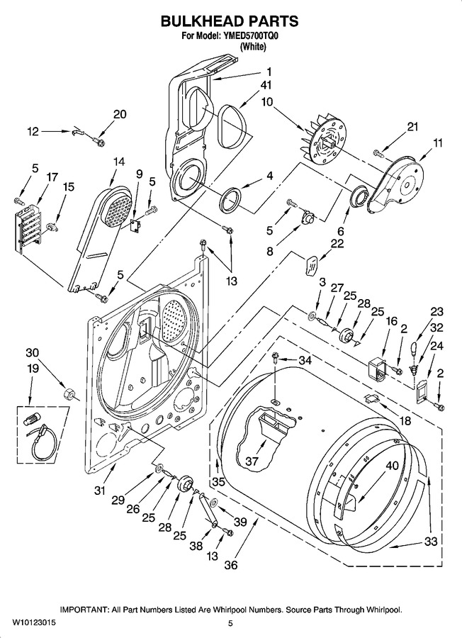 Diagram for YMED5700TQ0