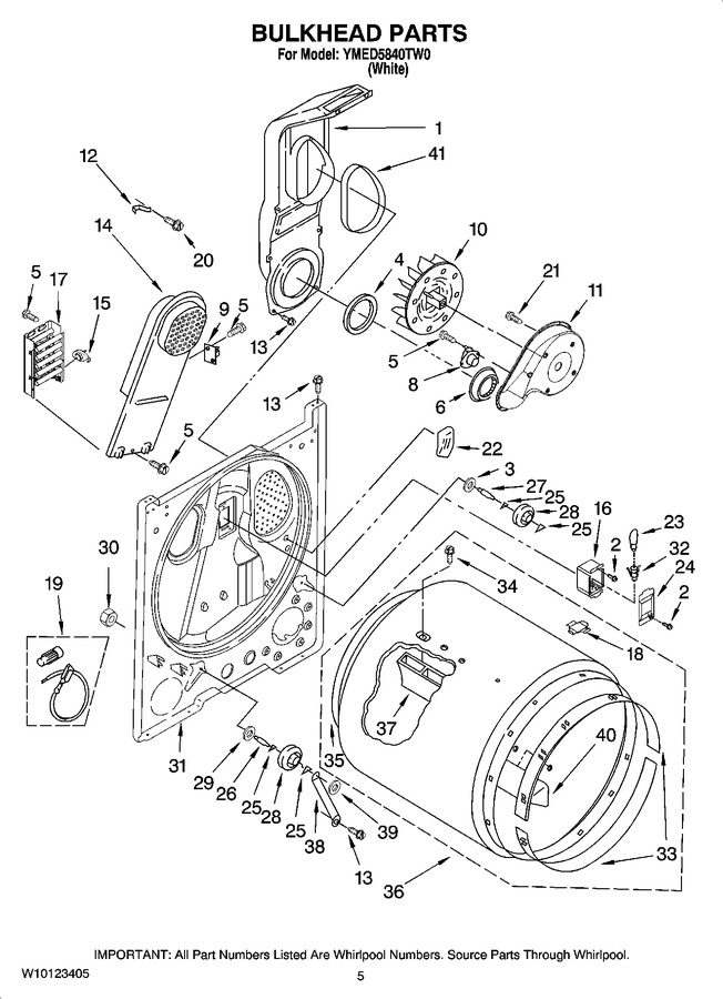 Diagram for YMED5840TW0