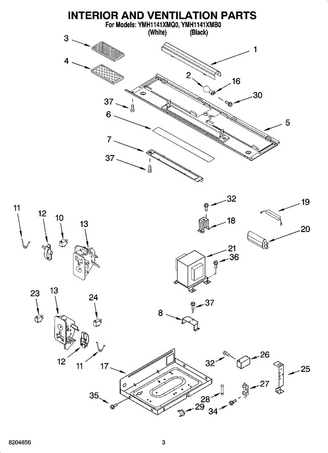 Diagram for YMH1141XMQ0