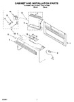 Diagram for 06 - Cabinet And Installation Parts