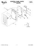 Diagram for 01 - Control Panel Parts
