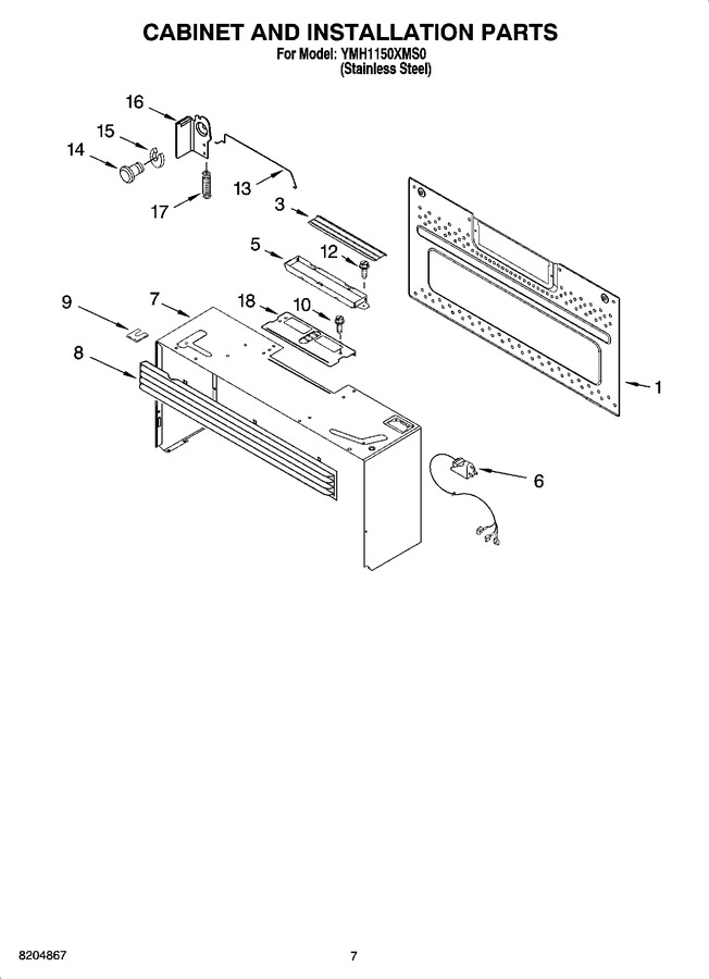 Diagram for YMH1150XMS0