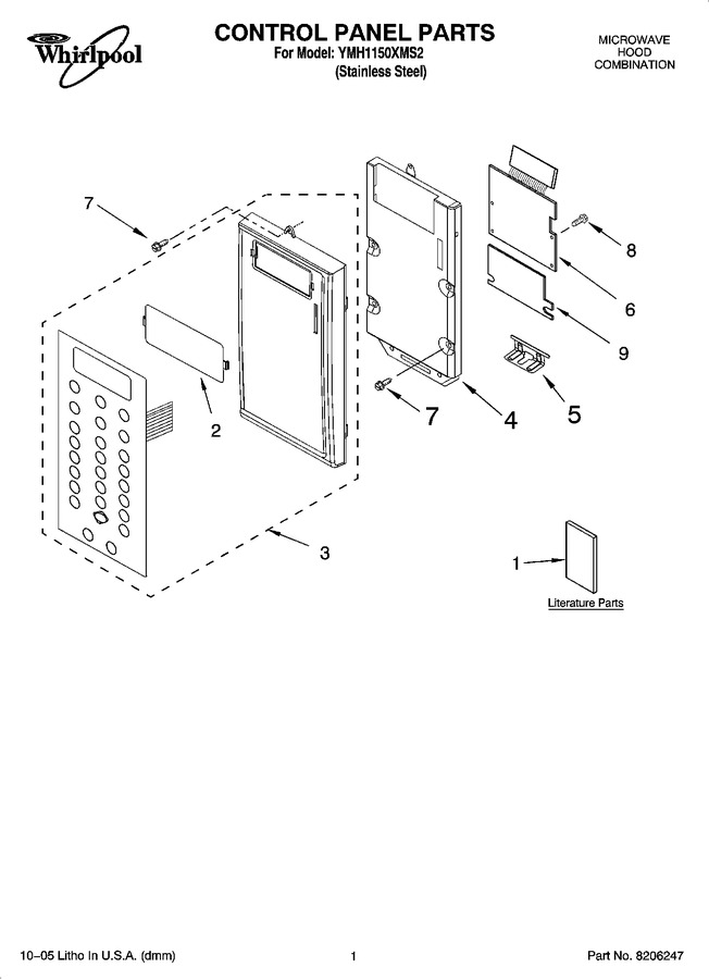 Diagram for YMH1150XMS2