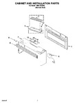 Diagram for 06 - Cabinet And Installation Parts