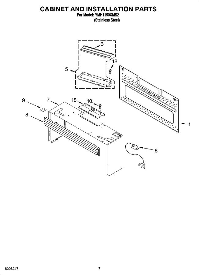 Diagram for YMH1150XMS2