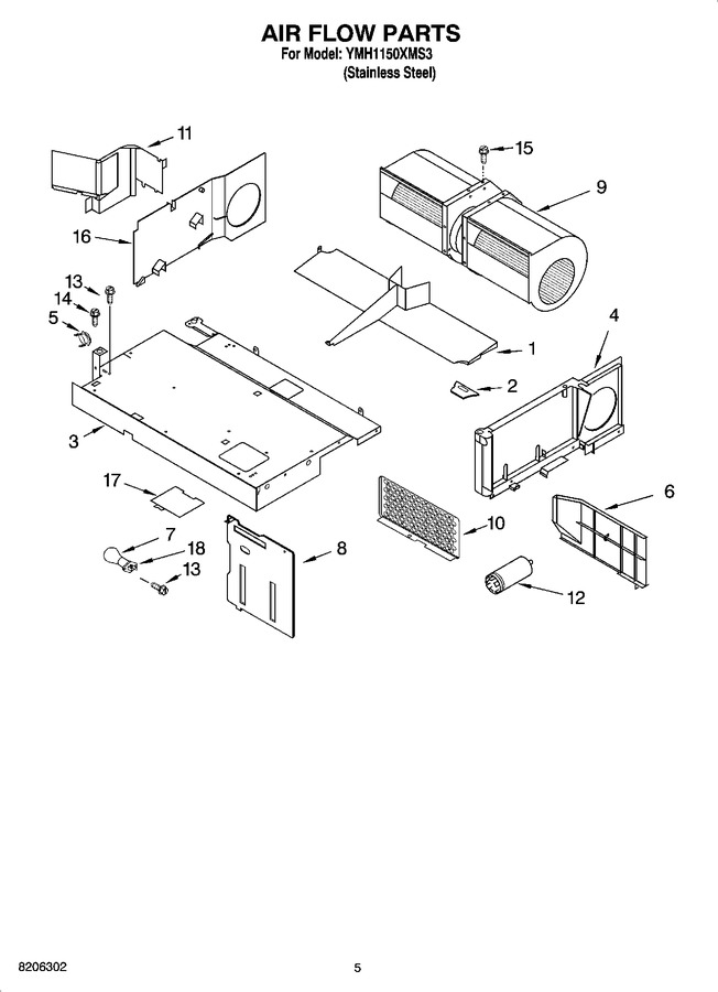 Diagram for YMH1150XMS3