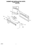 Diagram for 06 - Cabinet And Installation Parts