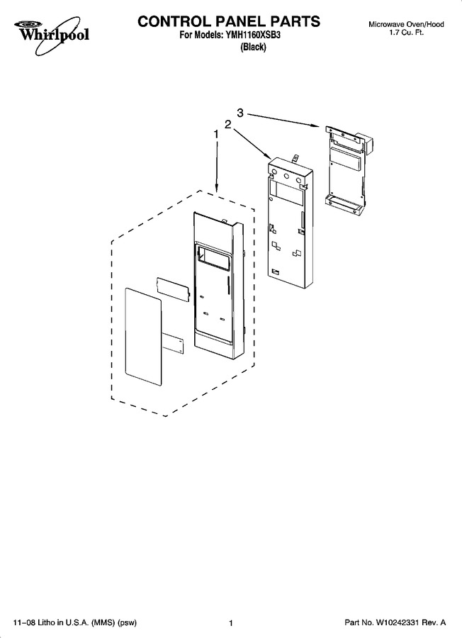 Diagram for YMH1160XSB3
