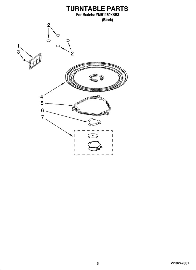 Diagram for YMH1160XSB3