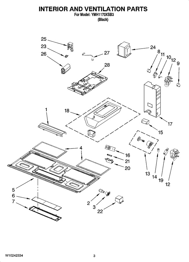 Diagram for YMH1170XSB3