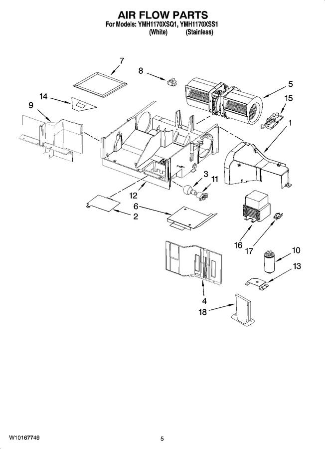 Diagram for YMH1170XSS1