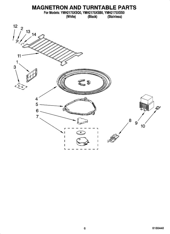 Diagram for YMH2175XSS0