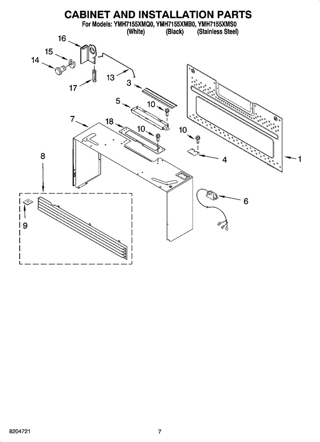 Diagram for YMH7155XMQ0