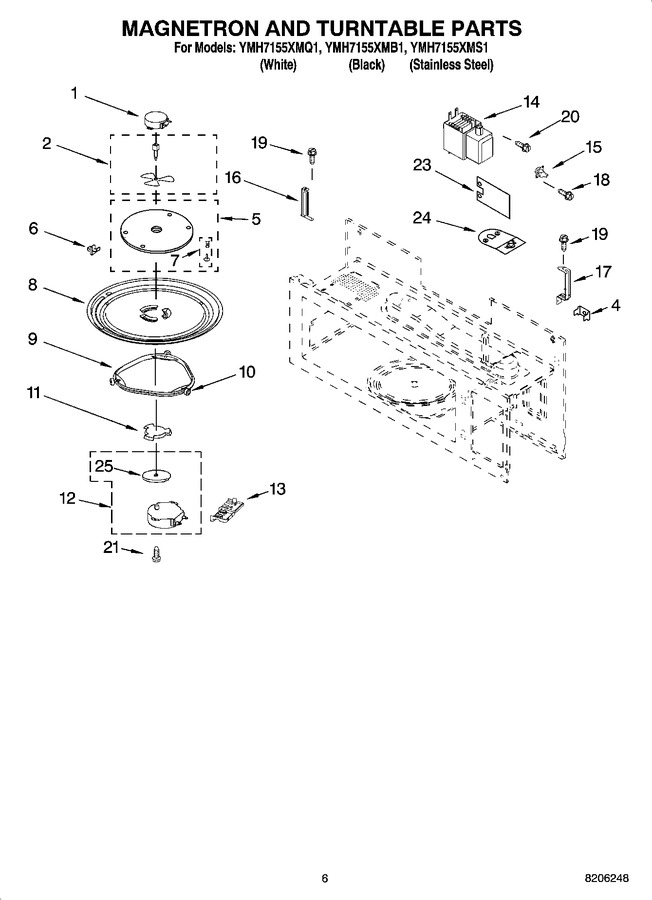 Diagram for YMH7155XMQ1