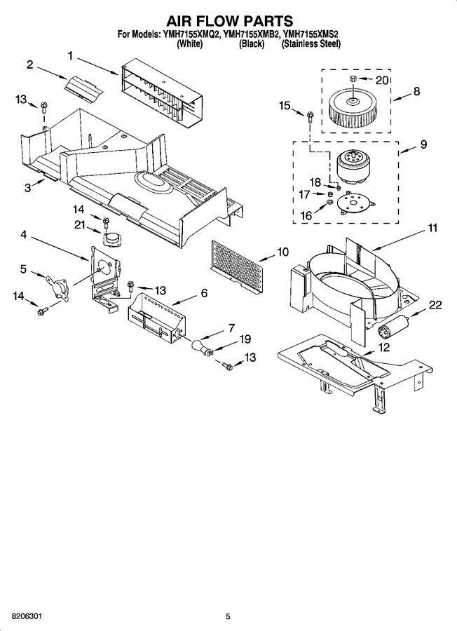 Diagram for YMH7155XMS2