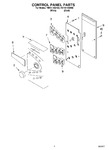 Diagram for 02 - Control Panel Parts