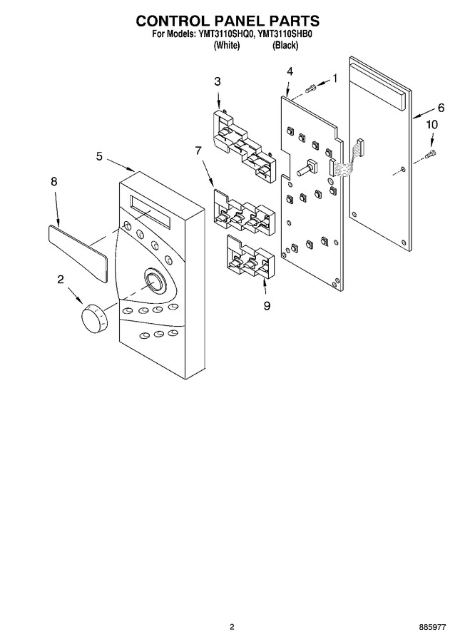 Diagram for YMT3110SHB0