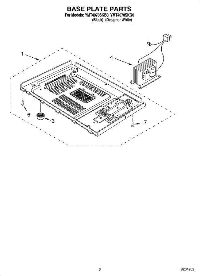 Diagram for YMT4070SKB0