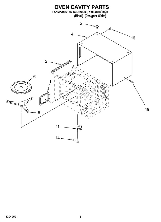 Diagram for YMT4070SKQ0