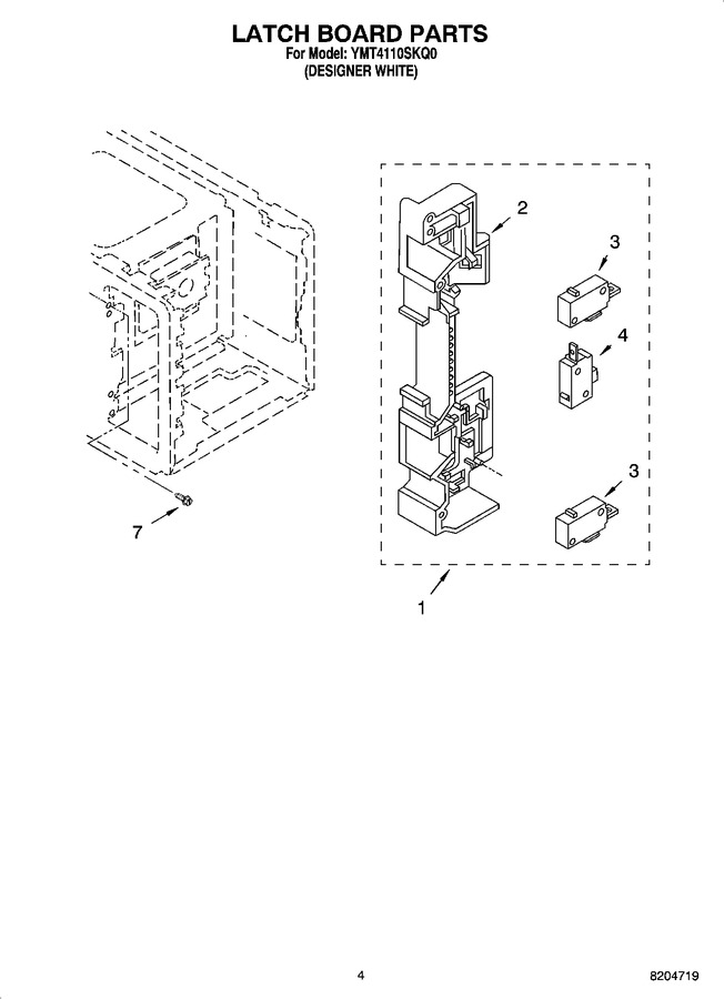 Diagram for YMT4110SKQ0