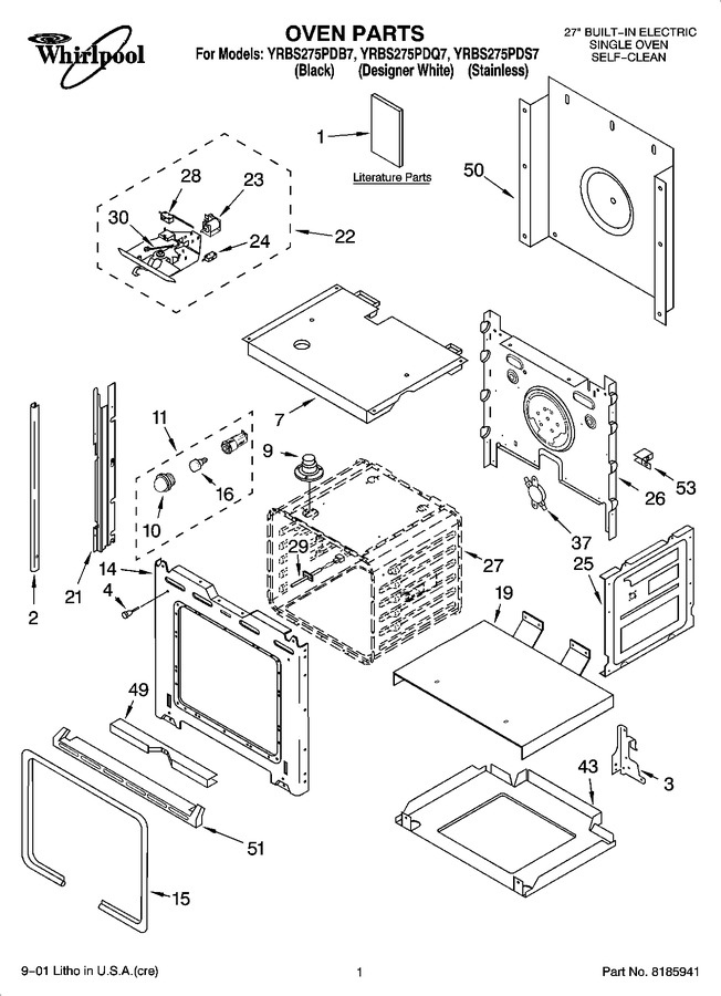 Diagram for YRBS275PDS7