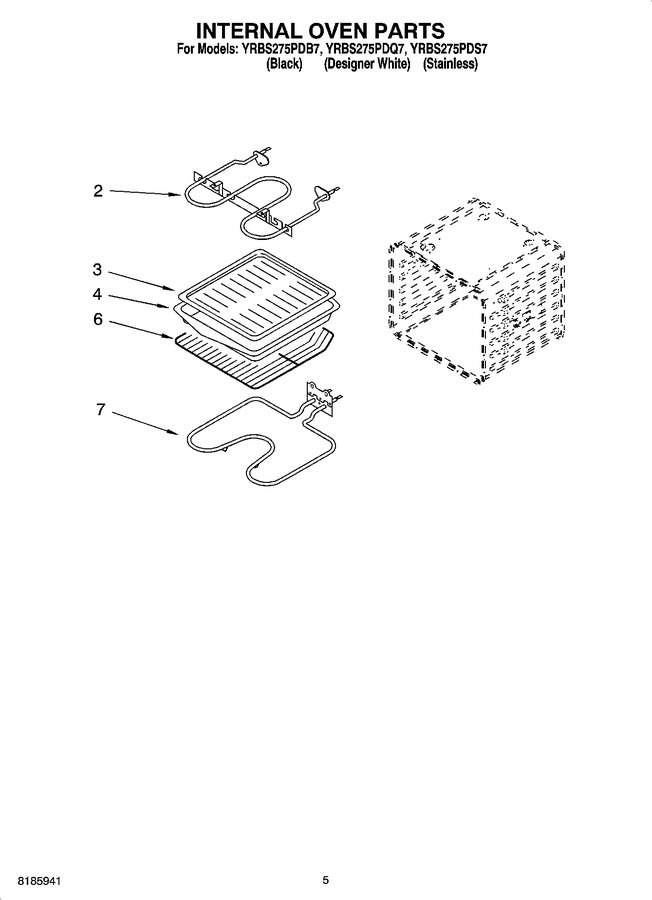 Diagram for YRBS275PDS7