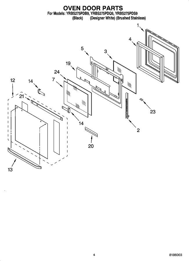 Diagram for YRBS275PDQ9