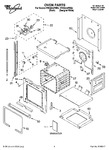 Diagram for 01 - Oven Parts