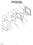 Diagram for 02 - Oven Door Parts