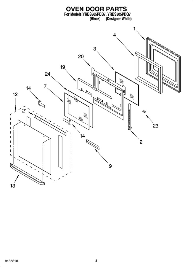 Diagram for YRBS305PDQ7