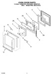Diagram for 02 - Oven Door Parts
